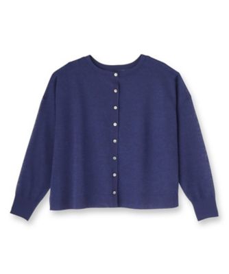 前後2WAY／アンサンブル可／ゆったり】シアーカーディガン