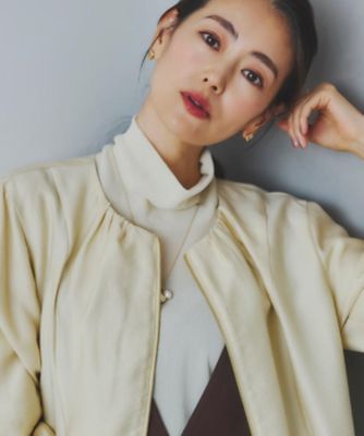 春夏 ストラスブルゴ INSPINCT CPOブルゾンサラリと軽量 涼しい ゆったり羽織れる／気軽な羽織りに◎】ライトブルゾン