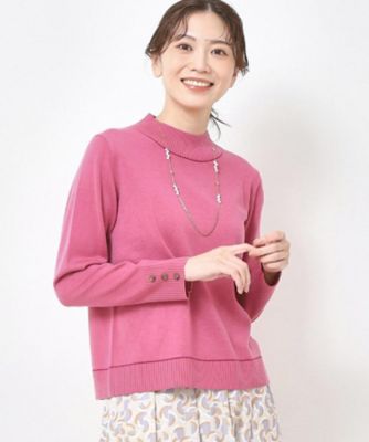 定価26400円⭐︎ニットアンサンブル　ピンク M～3Lサイズ／アンサンブル／洗える】エターナルニットプルオーバー