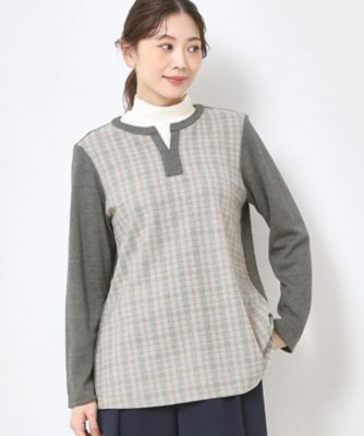 ＜CORDIER (Women)＞【Ｍ～４Ｌサイズ／２ＷＡＹストレッチ／洗える】クレール　チュニック（２００２５０６４５３）