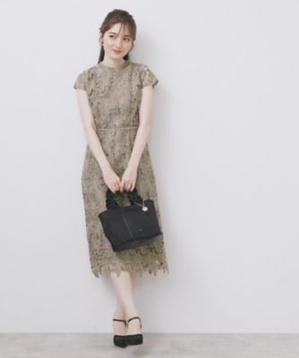 ＊新品未開封＊インレイ ロゴ ワンピース グレー ZOZO限定】カレッジロゴギャザーカットソーワンピース