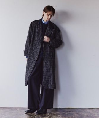 ツイードダブルオーバーコート（2002506851） | tk. TAKEO