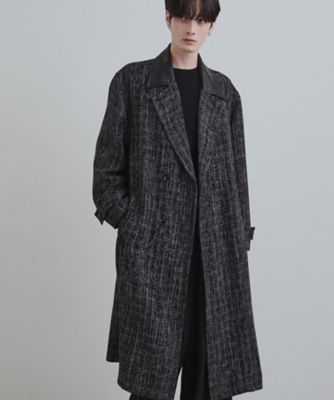 ツイードダブルオーバーコート（2002506851） | tk