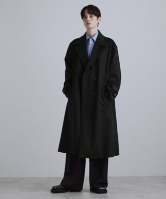 超希少　極美品　Montgomery タケオキクチ　ダッフルコート　黒　XL ダブルオーバーチェスターコート（2002506852） | tk