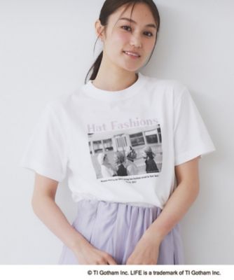 index (Women)/インデックス ＬＩＦＥフォトアソートＴシャツ【洗濯機可】（２００２５０６８８５）