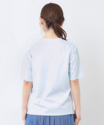 【接触冷感／ＵＶカット／コットン１００％】レモン　グローブ柄　Ｔシャツ（２００２５０７０６５）