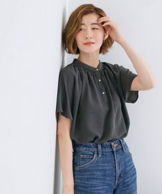 ADORE 黒ドルマンスリーブブラウス セール】 ◇ライトジョーゼットドルマンスリーブブラウス
