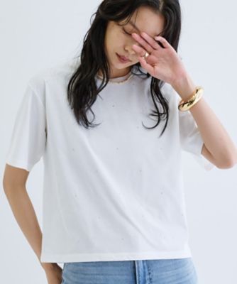 GALLEST (Women)/ギャレスト ドットスタッズＴシャツ（２００２５０７８８９）