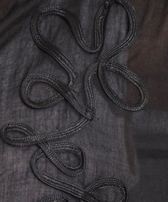 【Ｓ－ＬＬ】一枚で着映え　コード刺繍シャツ（２００２５０７９２０）