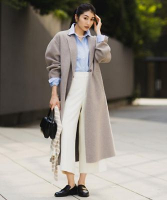 美品✨プラージュ　ロング　テーラード　ウールリバーコート　38 ベージュ 2025年最新】Plage レディース ロングコートの人気アイテム - メルカリ