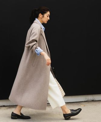 ロング丈／軽やか】テーラード リバーコート（2002507961