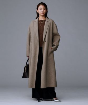 ロング丈／軽やか】テーラード リバーコート（2002507961