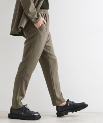 パンツ ringo セットアアップ対応】ポリツイルテーパードパンツ