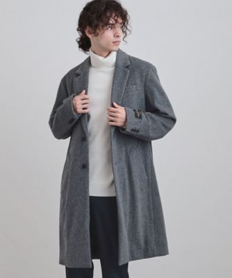 ダークグレー チェスターコート 楽天市場】チェック柄 チェスター コート レディース 送料無料