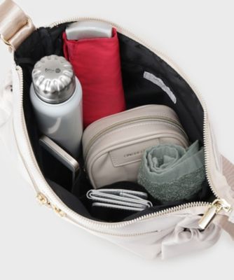 軽量／撥水加工／多ポケット】ツイルミドルサイズムーン