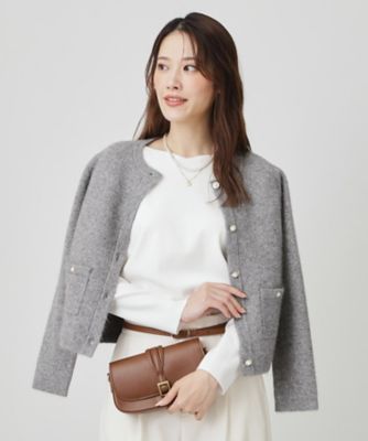 定価¥33,000 コルディア 新品❗️カーディガン、ジャケット 手洗い可】ジャケット風カーディガン（2002508553） | COUP