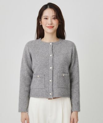 手洗い可】ジャケット風カーディガン（2002508553） | COUP