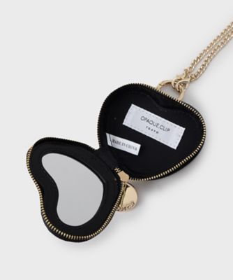 可愛いチャーム♪【HERMES】 ２way チャーム ペンダントミラー 2WAY／ミラー付き】エナメルモチーフミニチャーム