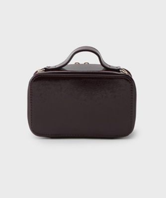 希少✨ シャイニング クロコ型押し バニティ 化粧ポーチ ヴィンテージ 希少】 GUCCI ショルダーバッグ ヴィンテージ GG クロコ型押