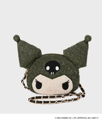 OPAQUE.CLIP (Women)/オペークドットクリップ フェイス型2WAYキラキラミニショルダー(2002508626) カーキ027 旅行用かばん・バッグ【三越伊勢丹/公式】