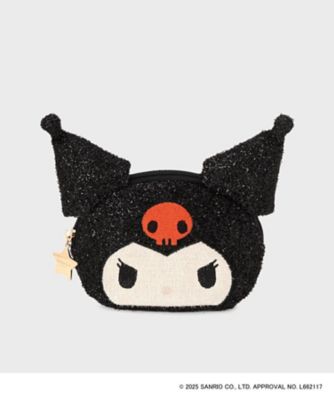 OPAQUE.CLIP (Women)/オペークドットクリップ フェイス型キラキラシェルポーチ(2002508627) クロ119 洗面化粧ポーチ【三越伊勢丹/公式】