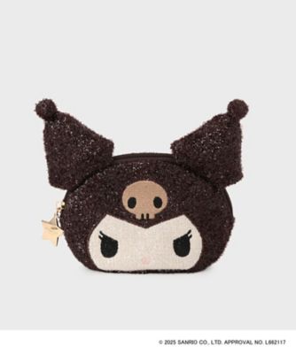 OPAQUE.CLIP (Women)/オペークドットクリップ フェイス型キラキラシェルポーチ(2002508627) チャ844 洗面化粧ポーチ【三越伊勢丹/公式】