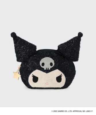 OPAQUE.CLIP (Women)/オペークドットクリップ フェイス型キラキラシェルポーチ(2002508627) アオ894 洗面化粧ポーチ【三越伊勢丹/公式】