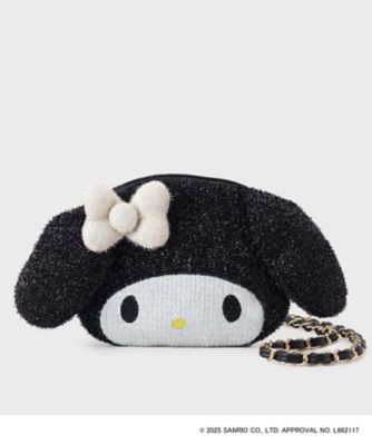 OPAQUE.CLIP (Women)/オペークドットクリップ たれ耳フェイス型2WAYキラキラミニショルダー(2002508628) クロ019 旅行用かばん・バッグ【三越伊勢丹/公式】