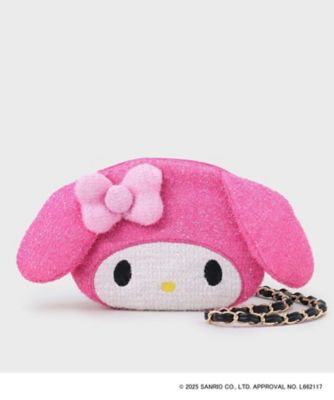 OPAQUE.CLIP (Women)/オペークドットクリップ たれ耳フェイス型2WAYキラキラミニショルダー(2002508628) ピンク873 旅行用かばん・バッグ【三越伊勢丹/公式】