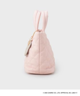バッグ meee マイメロディ】キルティングミドルトートバッグ