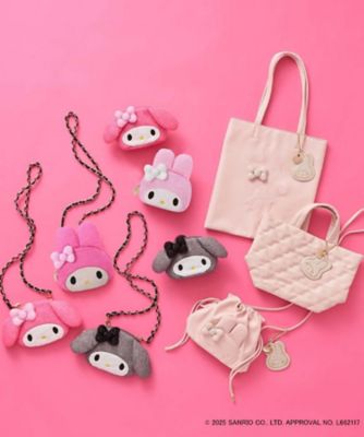 マイメロディ】キルティングミドルトートバッグ（2002508629