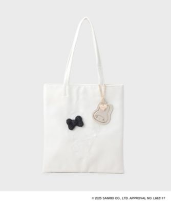 ＜OPAQUE.CLIP (Women)＞【マイメロディ】刺繍Ａ４トートバッグ（２００２５０８６３１）