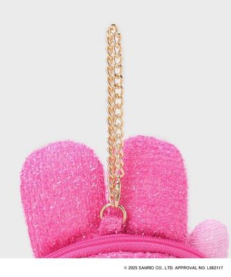 マイメロディ】フェイス型キラキラポーチチャーム