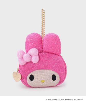 マイメロディ】フェイス型キラキラポーチチャーム