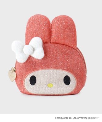 OPAQUE.CLIP (Women)/オペークドットクリップ フェイス型キラキラシェルポーチ(2002508633) アカ061 洗面化粧ポーチ【三越伊勢丹/公式】