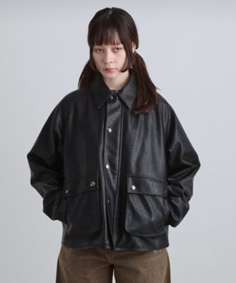 オールドコーチ　レザーハンティングジャケット AWESOME LEATHER 】LEATHER COACH JACKET オーサムレザー レザー