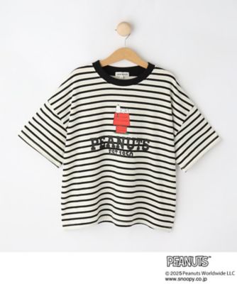 SHOO･LA･RUE (Baby&Kids)/シューラルー 【PEANUTS】ボーダーTシャツ(2002508774)