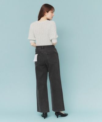 eyesonlyページ　HILTON AB6 新品 ※パンツの丈 要確認 丈が選べる》デニムバギーパンツ【洗濯機洗い可