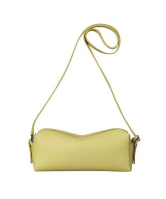 【美品】HUMAN MADE ショルダーバッグ 紫と黄色 リバーシブル ヴィータCMH】レザーショルダーバッグ S 2WAY 本革（商品番号
