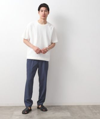 ランダムワッフル半袖Ｔシャツ　【洗濯機ＯＫ】（２００２５０８８３６）
