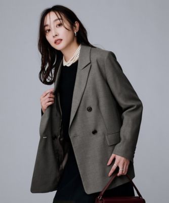 ウールライク ダブルブレストジャケット（2002508885