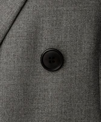 セットアップ可】ウールライク ダブルブレストジャケット