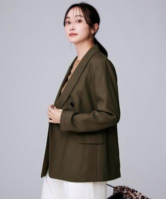 ウールライク ダブルブレストジャケット（2002508885