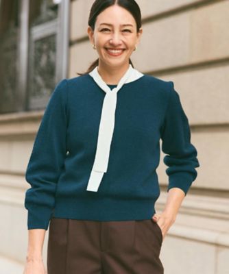 レイヤードに◎】ボウタイブラウス（2002508976） | Reflect