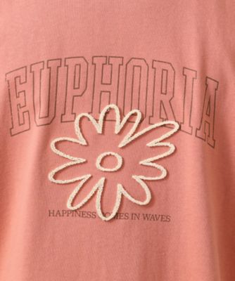 刺繍ロゴ半袖Tシャツ 【洗濯機OK／ユニセックス