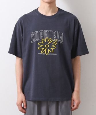 刺繍ロゴ半袖Tシャツ 【洗濯機OK／ユニセックス