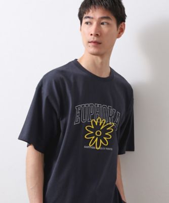 【新品未使用】NHK「どうする家康」 'Dousuru Ieyasu' Tシャツ 刺繍ロゴ半袖Tシャツ 【洗濯機OK／ユニセックス