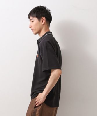 アニマル刺繍半袖ポロシャツ 【洗濯機OK／ユニセックス