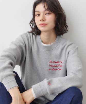 ＜Dessin (Women)＞ジャカード刺繍ニット（２００２５２５３９８）