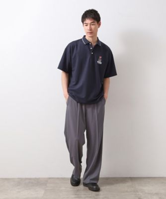 サガラ刺繍半袖ポロシャツ　【洗濯機ＯＫ／ユニセックス】（２００２５２５５２３）